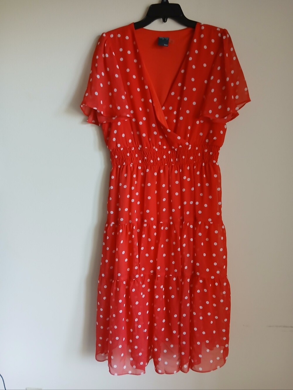 Gabby Skye Dress Size 14 Polka Dot